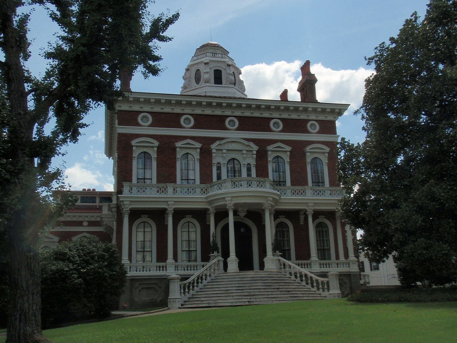 The historic Hay House mansion in Macon, Georgia